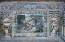 Tilework representing Soria, Plaza de Espana, Seville